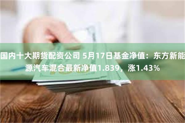 国内十大期货配资公司 5月17日基金净值：东方新能源汽车混合最新净值1.839，涨1.43%