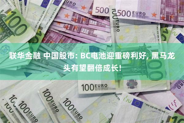 联华金融 中国股市: BC电池迎重磅利好, 黑马龙头有望翻倍成长!