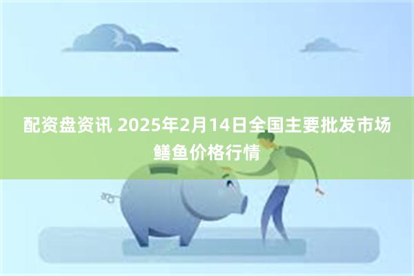 配资盘资讯 2025年2月14日全国主要批发市场鳝鱼价格行情
