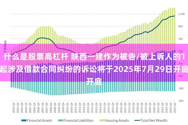 什么是股票高杠杆 陕西一建作为被告/被上诉人的1起涉及借款合同纠纷的诉讼将于2025年7月29日开庭