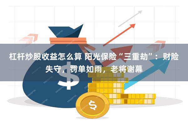 杠杆炒股收益怎么算 阳光保险“三重劫”：财险失守，罚单如雨，老将谢幕